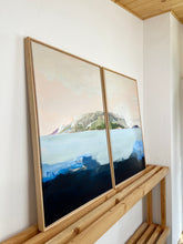 Load image into Gallery viewer, "Anacapa" - Diptych - (2) 24" x 36" Framed Original Paintings on Canvas