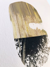 Load image into Gallery viewer, Seedling #5 - Framed 6"x9" Hand Painted Paper Collage