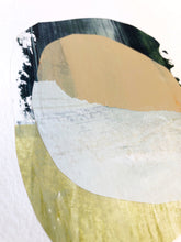 Load image into Gallery viewer, Seedling #2 - Framed 6"x9" Hand Painted Paper Collage