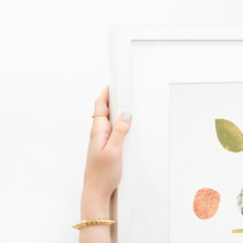 Load image into Gallery viewer, Seedling #18 - Framed 6"x9" Hand Painted Paper Collage