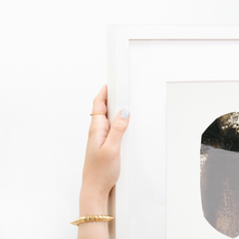 Load image into Gallery viewer, Seedling #20 - Framed 6"x9" Hand Painted Paper Collage