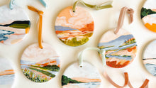 Load image into Gallery viewer, "Wildflower Cliffs" 2022 Landscape Ornament