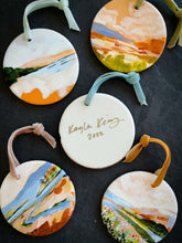 Load image into Gallery viewer, "Sandy Cove" 2022 Landscape Ornament