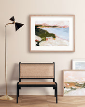 Load image into Gallery viewer, "Coastal Bay" Horizontal Landscape Print