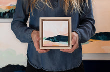 Load image into Gallery viewer, "West End" original 5"x5" framed painting