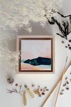 Load image into Gallery viewer, "West End" original 5"x5" framed painting