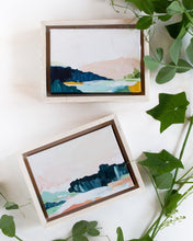 Load image into Gallery viewer, "Hourglass" original 7"x5" framed painting