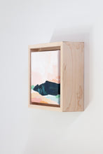 Load image into Gallery viewer, "West End" original 5"x5" framed painting