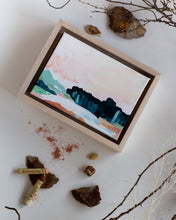 Load image into Gallery viewer, "Hourglass" original 7"x5" framed painting