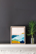 Load image into Gallery viewer, "Uphill Climb" original 8"x10" framed painting