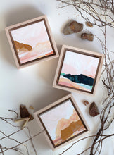 Load image into Gallery viewer, "Sandstone I" original 5"x5" framed painting