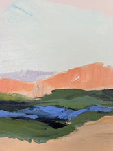 Load image into Gallery viewer, &quot;Spring Plains&quot; - 16&quot; x 20&quot; Framed Original Landscape Painting
