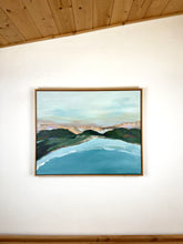 Load image into Gallery viewer, &quot;The Blue Beyond&quot; - 30&quot; x 24&quot; Framed Original Landscape Painting
