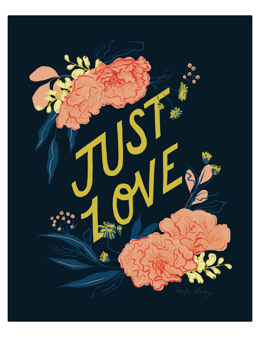 Just Love - Digital Print