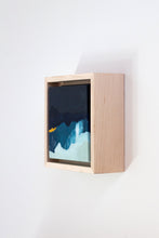 Load image into Gallery viewer, &quot;Sea Level&quot; original 5&quot;x5&quot; framed painting
