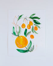 Load image into Gallery viewer, Citrus 8&quot; x 10&quot; Original Painting
